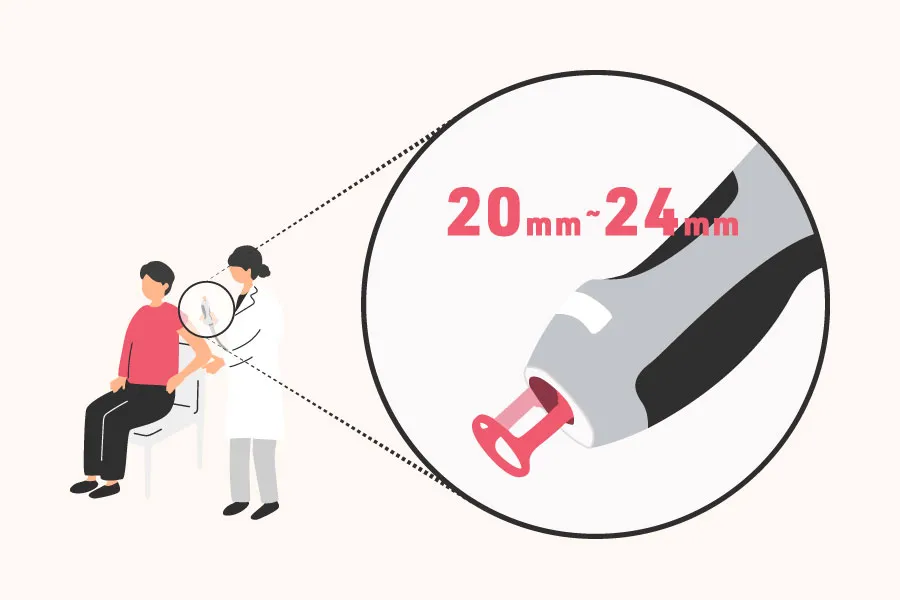 スピーディーな施術